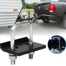 ANTI RATTLE HITCH BRACKET BALL MOUNT TONGUE LOCK TOW BAR TRAILER CAMPER