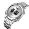 SKMEI 1531 Creative Drum Watch Stainless Steel Waterproof Business Men Watch Quartz Watch