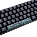 Five-sided Dyesub PBT Source Code Space Bar 6.25u Novelty Keycap for Anne pro 2