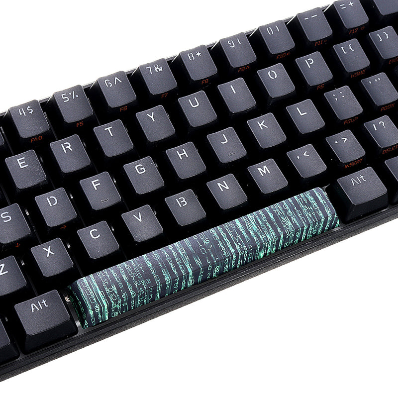 Five-sided Dyesub PBT Source Code Space Bar 6.25u Novelty Keycap for Anne pro 2