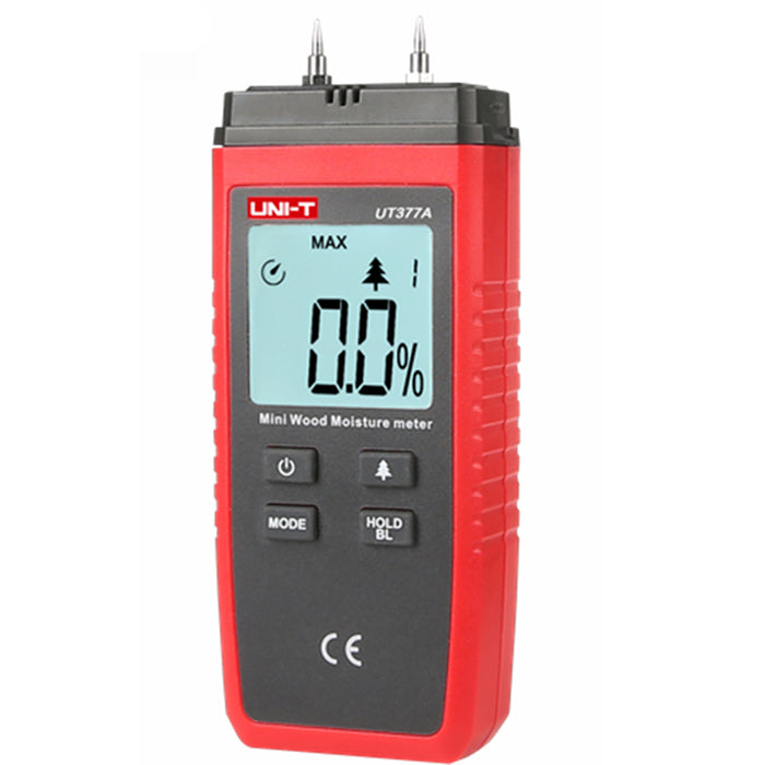 UNI-T UT377A Digital Wood Moisture Meter Paper Plywood Wood Humidity Tester Hygrometer