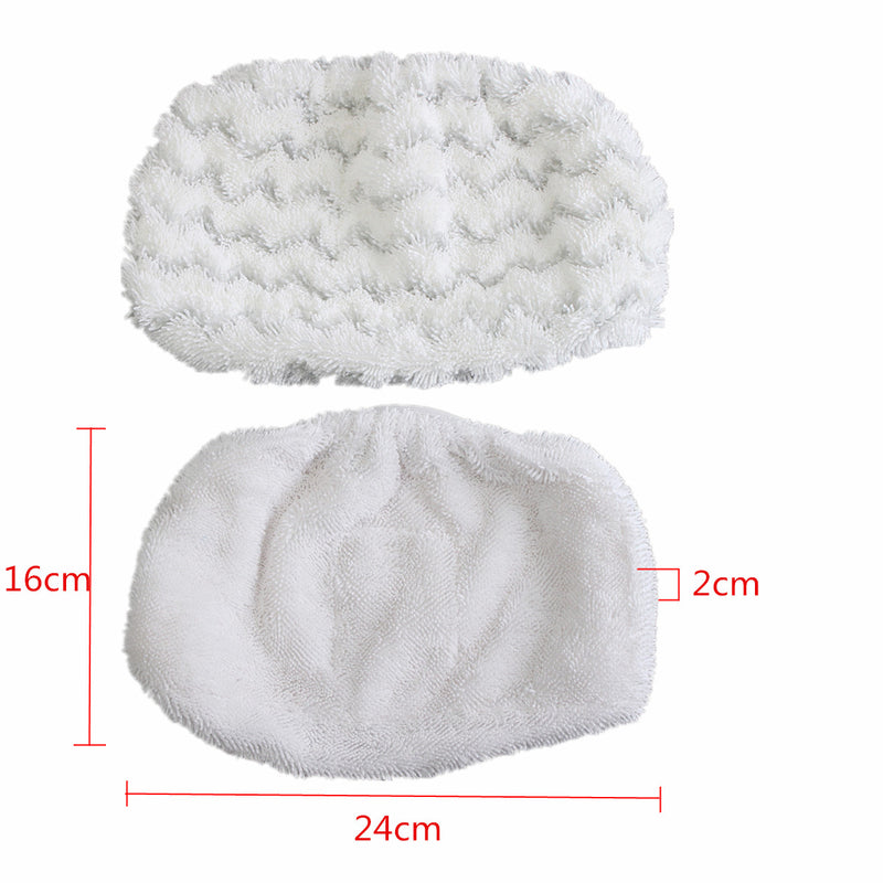 2Pcs Microfiber Steam Mop Pads Cleaning Cloth for Bissell PowerFresh 1132 & 1252 Series