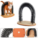 Pet Cat Arch Hair Grooming Scratcher Toy Self-Groomer Toys Massage