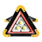 3COB+36 LEDs 1600LM 4 Modes Outdoor Portable Handle Triangle Flashlight Car Repair Work Light