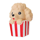 Popcorn Puppy  Squishy 8*6.7*10cm Slow Rising With Packaging Collection Gift Soft Toy