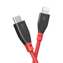 3 X BlitzWolf BW-CL1 PD 3.0 Type-C to Lightning 3A Fast Charging Data Cable 3ft/0.91mWith MFi Certified for iPhone 11 Pro XR X