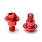 6pcs CNC Red Bolt Fork Guard For Yamaha/Suzuki/KTM/Kawasaki/Honda CRF250/125/450/XR250/400/CR85R