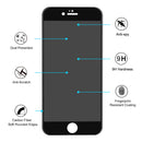 ENKAY Anti Spy 3D Arc Edge 0.26mm 9H Carbon Fiber Tempered Glass Screen Protector for iPhone 6 6s