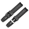 Black PU Strap Replacement Watch Band for Edifice EF-550 EF-523