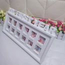 My First Year Baby Photo Frame Picture Display 12 Months Keepsake Collage Wood