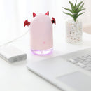 USB Humidifier Cool Mist Air Humidifying Device Mini Water Sprayer for Desktop Office Low Noice