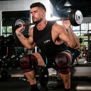 KALOAD 1 Pcs Knee Pad Fitness Running Cycling Elastic Knee Support Sports Knee Protective Gear