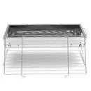 Stainless Steel Portable Outdooors Camping Table Top Barbecue Grill BBQ Cooking