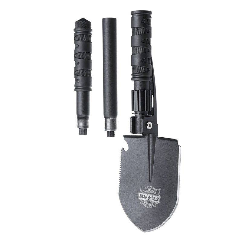 Multifunctional Dohiker Folding Shovel Survival Spade Emergency Garden Camping Tools
