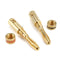 4PCS Cable Connector Screws Free Soldering Banana Pure Copper HI-FI Terminal For Speaker