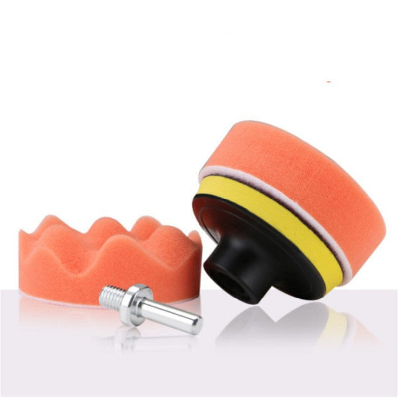 BEST 3 Inch Car Polishing Disc Self-adhesive Polishing Wax Sponge Wheel Wool Wheel Polishing Pad