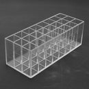 Acrylic Lipstick Organizer Lip Gloss Makeup Holder & 24 Spaces Cosmetics Storage Display