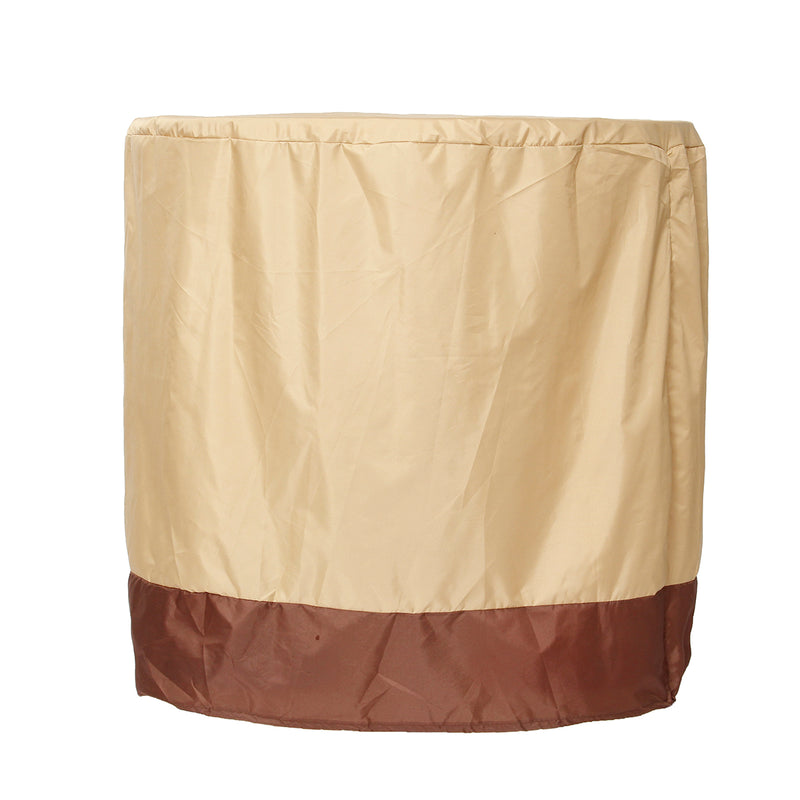 Round Air Conditioner Cover Oxford Dustproof Waterproof Protection Cover Home
