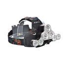 XANES 2500LM 3T6+4XPE 4 Switch Modes USB Charging 90 Rotation Deformation Bicycle Headlamp