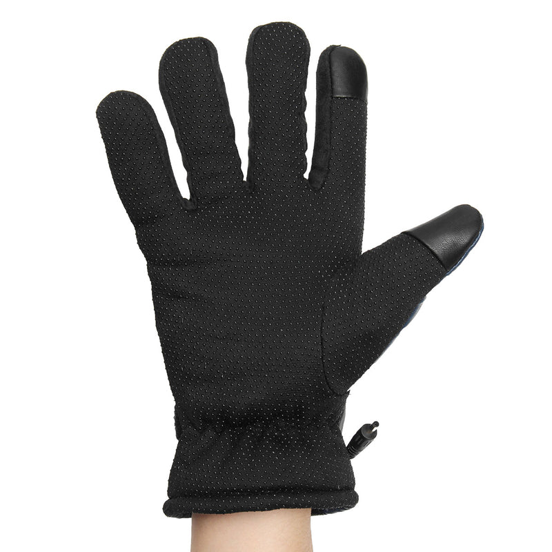 4Gear Electric Heated Gloves Touch Screen Motorcycle Winter Rechargeable Battery