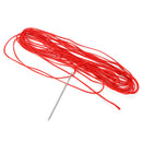 Black Red Line Car With Hand Sewing Steering Wheel Set Car Steering Wheel Covers