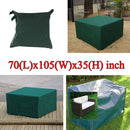 180x268x90cm Garden Outdoor Furniture Waterproof Breathable Dust Cover Table Shelter