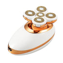 USB 5 Head Women Hair Remover Electric Epilator Body Facial Arm Legs Beauty Kit