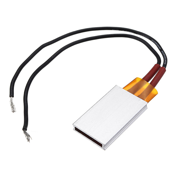 5pcs AC220V 3~20W 80 Degree PTC Ceramic Electric Heating Plate Aluminum Shell Constant Temperature Air Heater