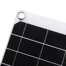 Mono Solar Panel Charger Dual USB Monocrystaline Flexible Solar Controller Power Bank Outdoor Camping Hiking Battery Charger