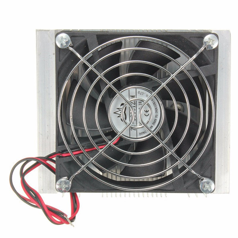 Geekcreit TEC1-12705 Thermoelectric Peltier Refrigeration Cooling System Equipment Kit Cooler Fan
