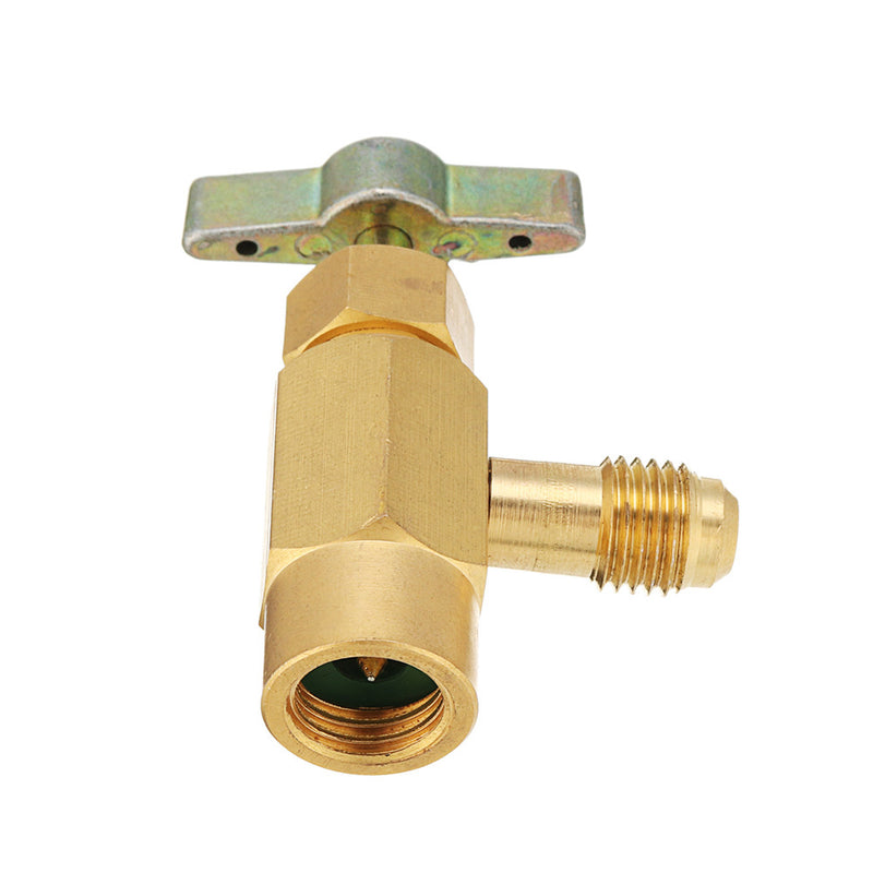 5pcs R1234yf R134a And R12 Special Can Tap Adapter Fittings Kit for 1/4 SAE 1/2 Inch ACME LH