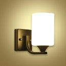 Modern Wall Light Bedroom Living Room Lamp Glass Sconce Stair Lighting Fixture