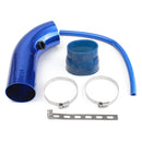3inch 75mm Universal Short Racing High Flow Air Intake Kit Pipe + Filter + Clamp