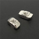 50pcs M5 T Sliding Nut Block for 3030 Aluminum Profile Zinc Coated Plate Aluminum Accessories