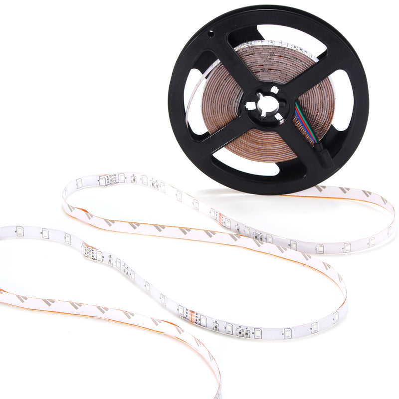 10M 600 LED SMD3528 RGB Color Changing LED Flexible Strip Light Kit + IR Controller + Adapter DC12V