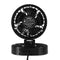 12V 30W Mini Portable Car Fan Cooling Air Fan Silent Cooler Fan