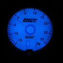 Universal 2 Inch 52mm PSI Turbo Boost Gauge Digital LED Light Display Car Meter