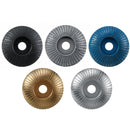 83mm Wood Carving Disc 16mm Bore Tungsten Carbide Angle Grinder Wheel for Woodworking Sanding Polishing