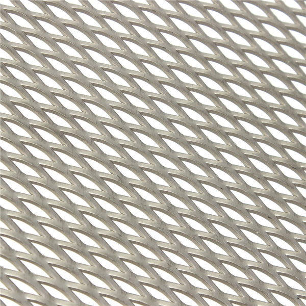 300x200mm Titanium Metal Mesh Perforated Diamond Holes Plate 1mm