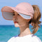 Adjustable Sunshade UV Cover Face Cap Men Femal Outdoor Travel Running Summer Beach Wild Sun Hat