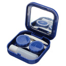 4 Colors Portable Cute Travel Contact Lens Case Eye Care Kit Holder Mirror Box