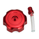 CNC Fuel Tank Gas Cap Metal For 50CC-125CC ATV Quad Taotao Roketa Sunl Coolsport