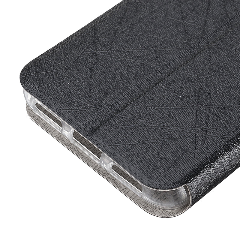 Bakeey Flip Shockproof Brushed Texture PU Leather Full Body Cover Protective Case for Xiaomi Redmi 7A