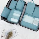 7 Pcs Travel Storage Bag Clothes Luggage Packing Organizer Suitcase Camping Hiking