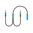 Bakeey 3.5mm Audio Adapter 32cm 2 Male to 1 Female Audio Cable Splitter Cable Adapter