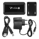 EU/US Vertical 7 Port USB 2.0 High Speed Hub+AC Power Supply Adapter For Raspberry Pi PC