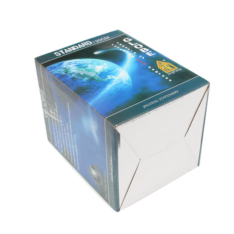 World Globe Earth Ocean Atlas Map With Rotating Stand Geography Educational Desktop Decorations