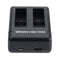 Fast Charging Dual Charger USB Cable AHDBT-501 Battery For GoPro HERO 7 6 5