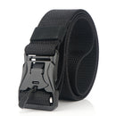 ENNIU XX19 125cm Punch Free Magnetic Buckle Military Tactical Belt Zinc Alloy Quick Release Waist Belts 2019 Newest Style