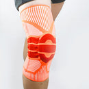 Outdoor Fitness Thick Silicone Pad Double Side Spring Strip Support Calf Knee Pad